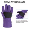 Gants de ski pour enfants d'hiver Adolescent Gants de sport chauds en plein air Coupe-vent Chauffe-mains Garçons Filles Antidérapant Cyclisme Mitaine de neige Unisexe 231229