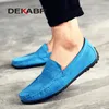 GAI GAI GAI DEKABR Brand Fashion Summer Style Soft Loafers Genuine Leather High Quality Flat Casual Breathable Men Flats Driving Shoes 231228