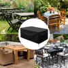 Patio Furniture Cover 180x120x74cm Outdoor Table Covers Waterproof Rain Snow Dust WindProof Oxford Cloth Garden 231228