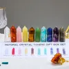 Natural Crystal Column Arts Tower Healing Crystal Point Obelisk Wand 4 5cm 10 stycken set med presentförpackning ZZ