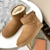 Designer Snow Boots Women Boot Dune Winter Buckle Fur Snow Half Knee Short Lady Sheepskin And Wool Integrated Hair Boots