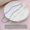 Pingente colares criativo trançado flor geométrica colar santa presentes tecido moda mulheres para tecer para aniversário feminino