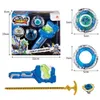 Infinity Nado 3 Athletic SeriesSuper Whisker Spinning Top Gyro com intercambiável Stunt Tip Metal Ring Launcher Anime Kid Toy 231229