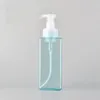 Dispenser di sapone per le mani detergente in schiuma per animali domestici Flacone con pompa per dispenser di sapone schiumogeno da 650 ml quadrato per cucina, bagno, sapone liquido, shampoo, lavaggio del corpo