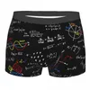 Mutande Divertenti Geek Equazioni di fisica Boxer Pantaloncini Mutandine Traspirante da uomo Insegnante di scienze di matematica Slip geometrici Intimo