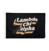 Флаг братства Lambda Chi Alpha 70039s, устойчивый к выцветанию заголовок из холста и двойной прошитый баннер 3x5 футов, украшение для дома и улицы Si8124056