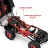 wltoys 2428 1 24ミニRCカー2.4g LEDライト付き4WDオフロード電気クローラー車両リモコントラックおもちゃ231228