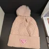 nieuwe hoed hoeden ontwerpers vrouwen cappello designer cap garen geverfd casual katoen winter klassiek driehoekig zacht antivries in winter23001