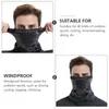 Bandanas protetor de orelha protetor facial máscara de ciclismo lenços masculinos manter capa quente bicicleta fibra homem envoltórios para