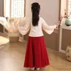 3 10 12T Japanese and Korean Children s Christmas Dress Girls Kimono Chinese Traditional Vintage Ethnic Ancient Dance Costume 231228