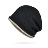 Berets moda inverno chapéus com fluff forrado à prova de vento quente gorros ao ar livre proteção de orelha bonnet confortável malha bonnets para mulher