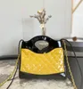 Womenluxury designerhandbags łańcuch crossbody torba lakierowa skorupa skorupa skórzana portfela torba telefon