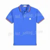 Monclear Shirt Mens Womens Designer Polo Shirt Monclair T Shirt Classic Men's Luxury Polo Shirt Casual En's T-Shirt Serpentine Monclear 67M