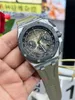 APF Factory Super Edition Mens Watches 43mm 26420 4401 Movement Automatic Mechanical Watch Rubber Band Deep Waterproof Stainless Steel Wristwatches Real photos-17