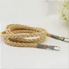 Fashion Replacement Purse Handle Belt Thin Bag Strap Solid Color Bag Chain Woven Bags Belt Handbag Shoulder Bag Accessories 231228