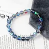 Strand Reiki Flash pierre Labradorite Bracelets pour femme Original naturel bleu pierre de lune Couple hommes bijoux Pulsera