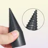 Profissional Brocas Econômico HexagonalSquareRound Shank Lenha Bit Chop Wood Splitter Screw Splitting Reamer Tool Ds995982777