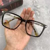 مصمم CH Cross Glass Frames Chromes نظارات شمسية للرجال من الذكور القديم الوجه الكبير للغاية حماية العين الشفافية