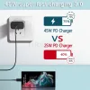 45W Super Schnelle Ladegerät Für Samsung Galaxy S23 S22 S21 Ultra 5A USB C Typ C Kabel Schnelle Lade telefon Ladegerät Zubehör