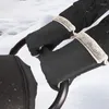 Pièces de poussette, manchons de guidon, gants de moto épais, imperméables, antigel pour l'hiver