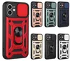 Phone Cases For iPhone 13 12 Pro MAX 11 XS XR 8 7 Samsung S21 A52 A72 Slide Window Shockproof Protective Case Cover4419449