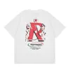 T-shirt pour hommes Representdesigner T-shirts T-shirts pour femmes Short à manches Summer Street Pur coton respirant T-shirt imprimé Photographie de rue Skateboarding Sports