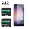 0,25 mm Entsperr-Displayschutz für Samsung Galaxy S24 23 22 21+ Plus Ultrsonic Fingerabdruck-Entsperrung 9H 2,5D klares gehärtetes Glas mit 10-in-1-Paket