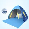 Tendas e abrigos 1x Quick Automatic Beach Tent Outdoor Shade Sun Shelter UPF50 Portátil Canopy Camping Pesca Dissipação de Calor