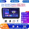 4G Android 12 for Toyota Tundra XK50 2007-2013 Sequoia XK60 2008-2017 Car Radio Multimedia Video Player Navigation Stereo GPS BT