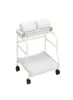 Elitzia Etst24 Beauty Salon Nail Salon eller Foot Bath Spa Portable Trolley vagn för fotstöd eller pedicure5032323