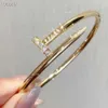 Designer Bracelet Hot Selling Funds Classic Head And Tail Band Diamond Nail Bracelet Details Womens Gift Jewelry