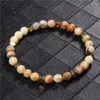 Strand Classic 6mm Alabaster White Howlite Stone Accessories Beads Men Bracelet Hand Jewelry For Women