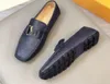 Cow leather Loafers Fashion Handmade Moccasins Flats Blue Slip Boat