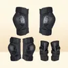 Elbow Knee Pads LOCLE 6pcsSet Adult Child Protective Set Wrist Protector Protection for Scooter Cycling Roller Skating 2210274392413