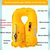 Life Jacket Swiming Fishing Life Vest Automatic Inflatable Adult Lightweight Marine Fishing Swimming Survival Jacket Vest 231228