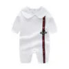 Bebê recém-nascido moda macacão de algodão crianças rastejando roupas primavera outono manga longa bodysuit da criança meninos meninas macacões bh171