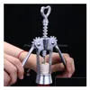 Bottle Favors Wing Corkscrew Mtifunctional Wine Cork And Beer Cap Bottles Opener Zinc Alloy All-In-One Openers Bar Kitchen Tools Dro Dhgfo