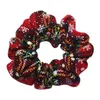 Accessori Per Capelli Cravatte In Corda 5 Pezzi Scrunchies Con Fiocco Di Neve Plaid Motivo A Scacchi Scrunchy Porta Coda Di Cavallo Per