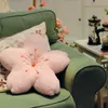 Oreiller en peluche Sakura rose de 45cm, tapis de fleurs Kawaii, coussin en fleurs de cerisier doux et réaliste, accessoires en peluche 231229