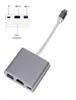 Tip C ila 4K uyumlu konektörler USB C 30 VGA Adaptör Dock Hub MacBook HP Zbook Samsung S20 Dex Huawei P30 Xiaomi 11 T81465217835785