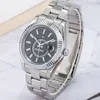 Watch Designer Watch Men's Automatic Mechanical Movement Stainless Steel Silicone Band Sapphire 41mm Men's SKY Luxury Watch