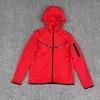 Herrtröjor Spring och Autumn Hoodie Double Zipper Head Splicing Multi-Color Coat Young Sports Casual Jacket