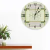 Настенные часы с листьями и цветами, четырехсторонние Peris, большие часы, столовая, ресторан, кафе, декор, круглые, бесшумные, украшение для дома