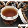 Pomades Waxes Suavecito Pomade Strong Style Restoring طرق قديمة الشعر ذي الشعر الخلفي الشمع الطين