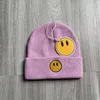 Moda Tasarımcı Beanie Kadınlar İçin Erkekler Sebensiz Beanie Hat Baskılı Klasik Moda Sokak Şapkaları Gülümseyen Yüz Lüks Sonbahar ve Kış Beanies