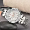 Hot Classic Luxury Mens Women BR 1884 Quartz Automatic Movement يشاهد الموضة ذات المظهر الجيد Switzerland Wristwatches Highend Dial Talendar Watch Watch