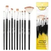 Makeup Brushes Brush Set Of 10 Nylon Painting Fine Art Oil Acrylic Gouache Make Up