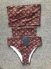 Kvinnors designer baddräkter sommar sexig kvinna bikinis modebrev utskrift badkläder högkvalitativ lady baddräkter S-XL AP80