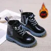 schoenen laarzen voor meisjes kinderen casual schoenen 2022 herfst mode martin boot boys winter lederen antislip korte enkel laarsjes 2637