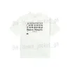 Maisons Margiela T Shirt Mens Designer Numero T-shirt Ricamo T-shirt Uomo Tshirt Primavera Estate Maniche corte T-shirt per donna 556